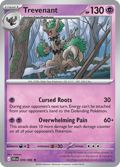 Trevenant — Chaos Rising #39