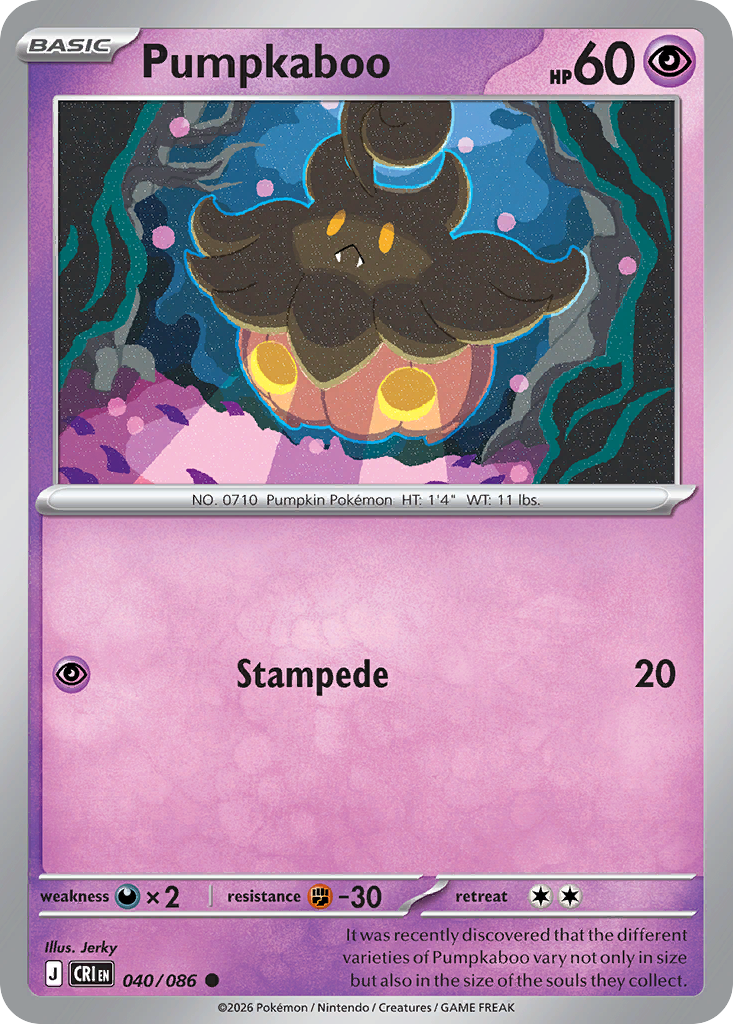 Pumpkaboo — Chaos Rising card #40 full image