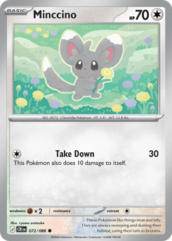 Minccino — Chaos Rising #72
