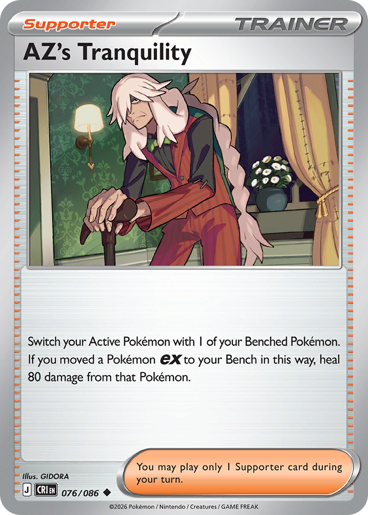 AZ's Tranquility — Chaos Rising card #76 full image