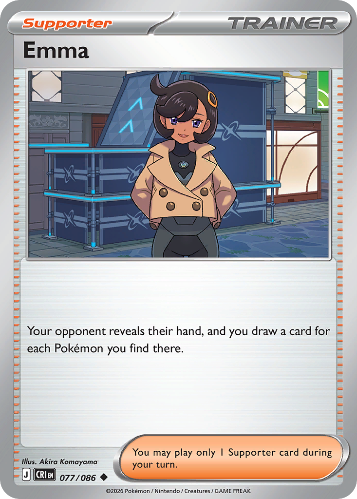 Emma — Chaos Rising card #77 full image