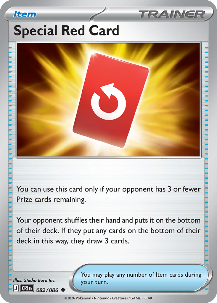 Special Red Card — Chaos Rising card #82 full image