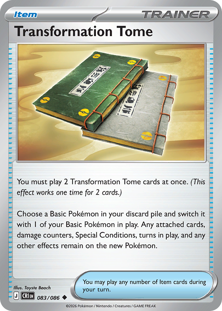 Transformation Tome — Chaos Rising card #83 full image