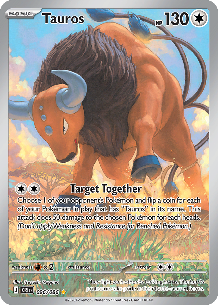 Tauros — Chaos Rising card #96 full image