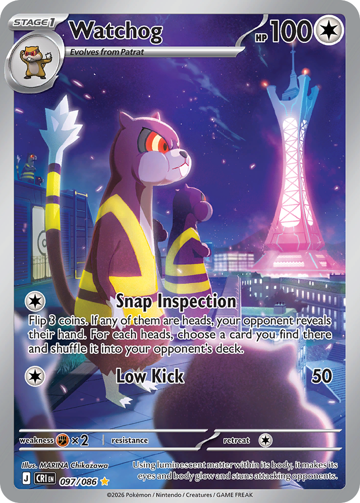 Watchog — Chaos Rising card #97 full image