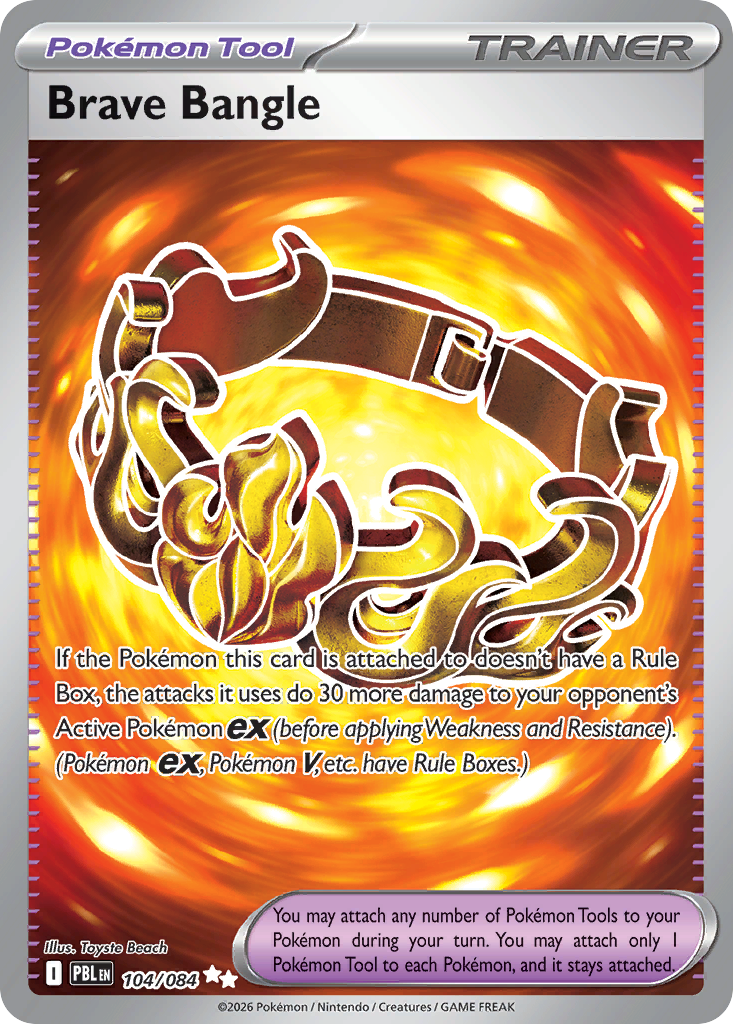 Brave Bangle — Pitch Black card #104 full image
