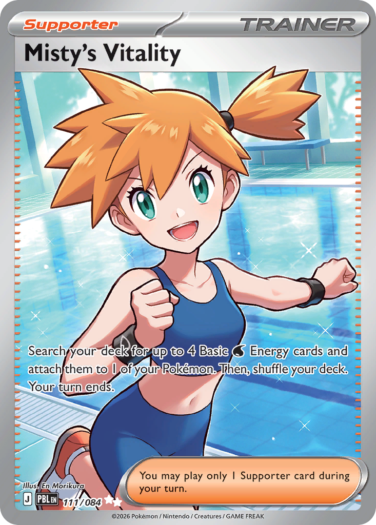 Misty's Vitality — Pitch Black card #111 full image