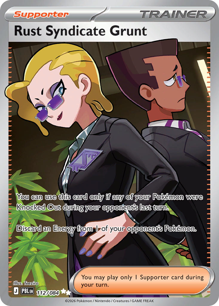 Rust Syndicate Grunt — Pitch Black card #112 full image