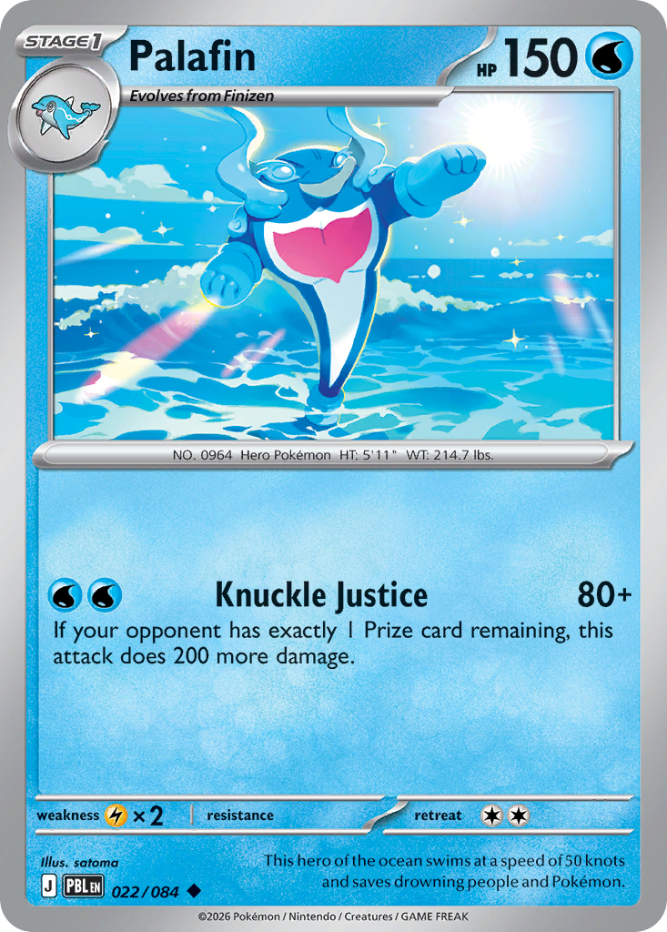 Palafin — Pitch Black card #22 full image