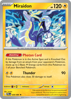 Miraidon — Pitch Black #28