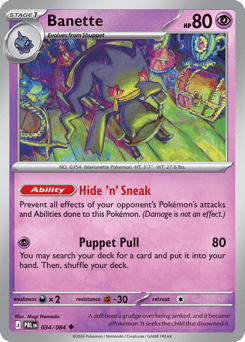 Banette — Pitch Black #34