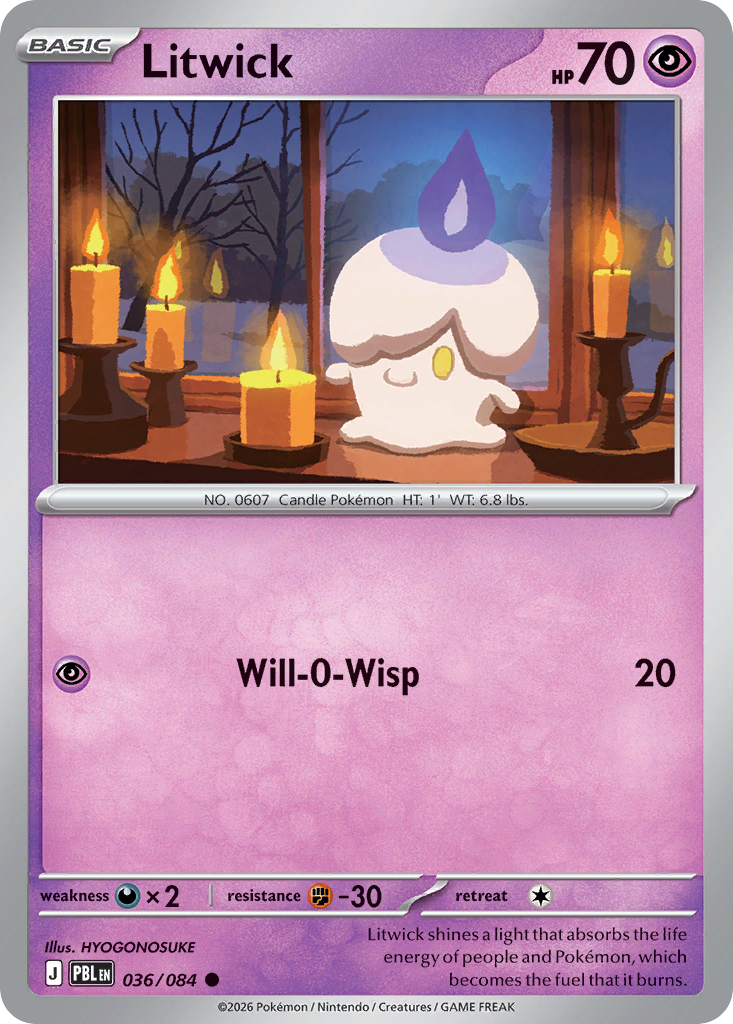 Litwick — Pitch Black card #36 full image