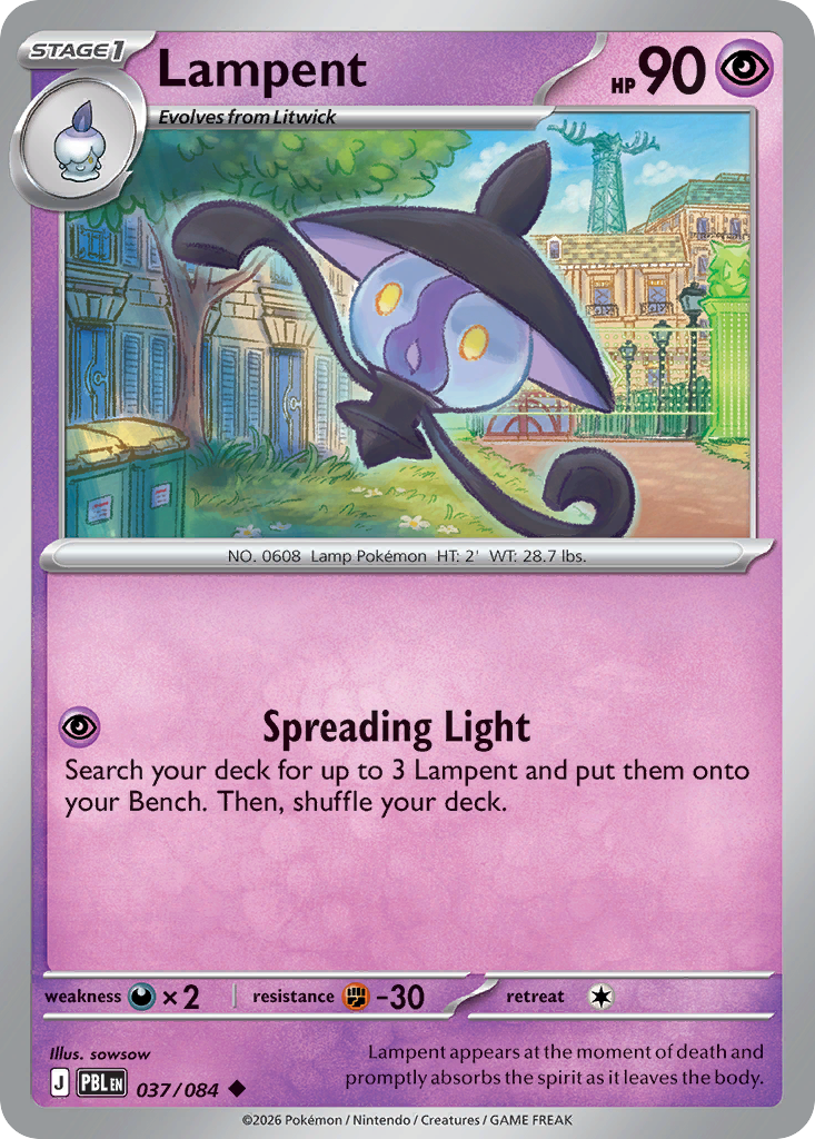 Lampent — Pitch Black card #37 full image