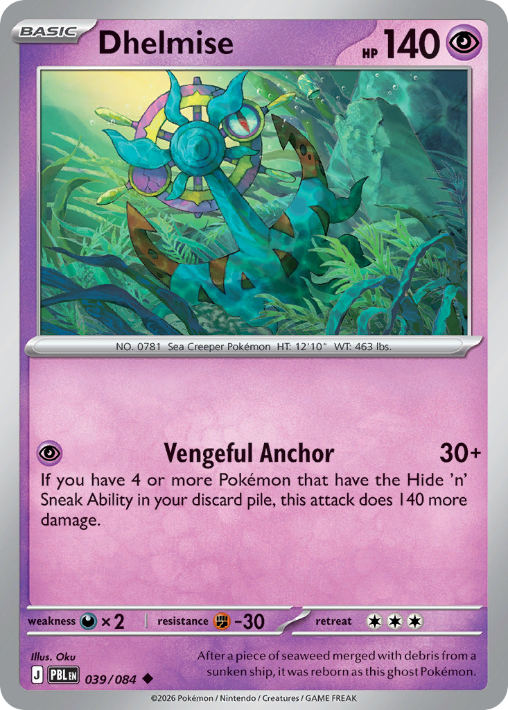 Dhelmise — Pitch Black card #39 full image