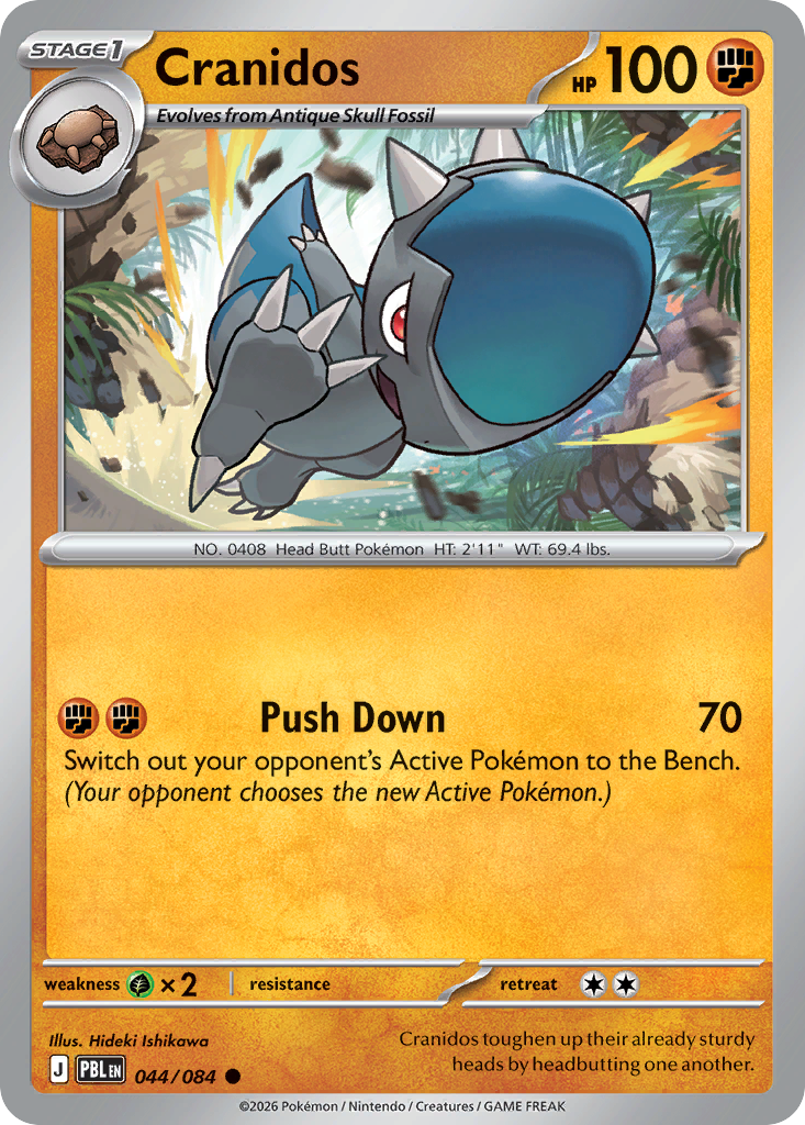 Cranidos — Pitch Black card #44 full image