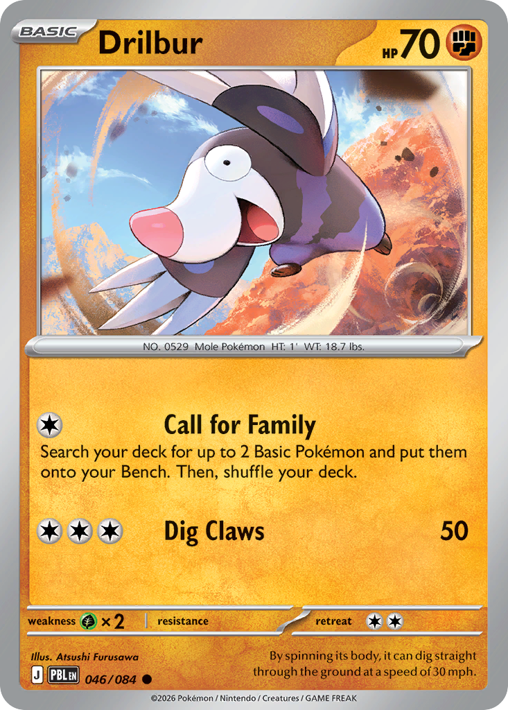 Drilbur — Pitch Black card #46 full image