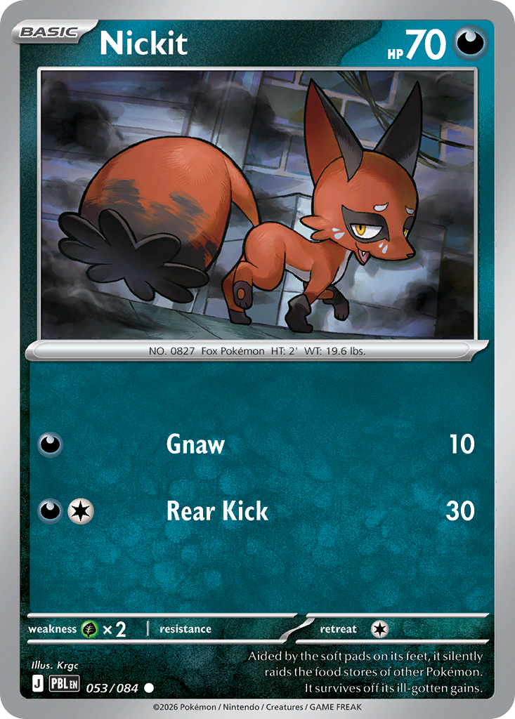 Nickit — Pitch Black card #53 full image