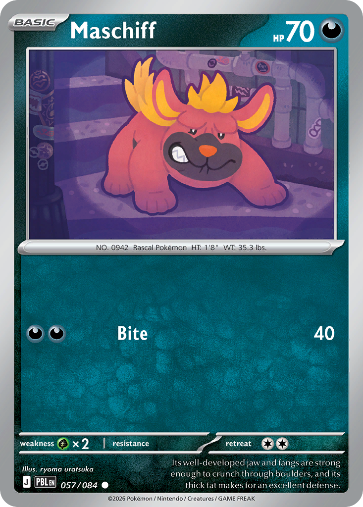Maschiff — Pitch Black card #57 full image