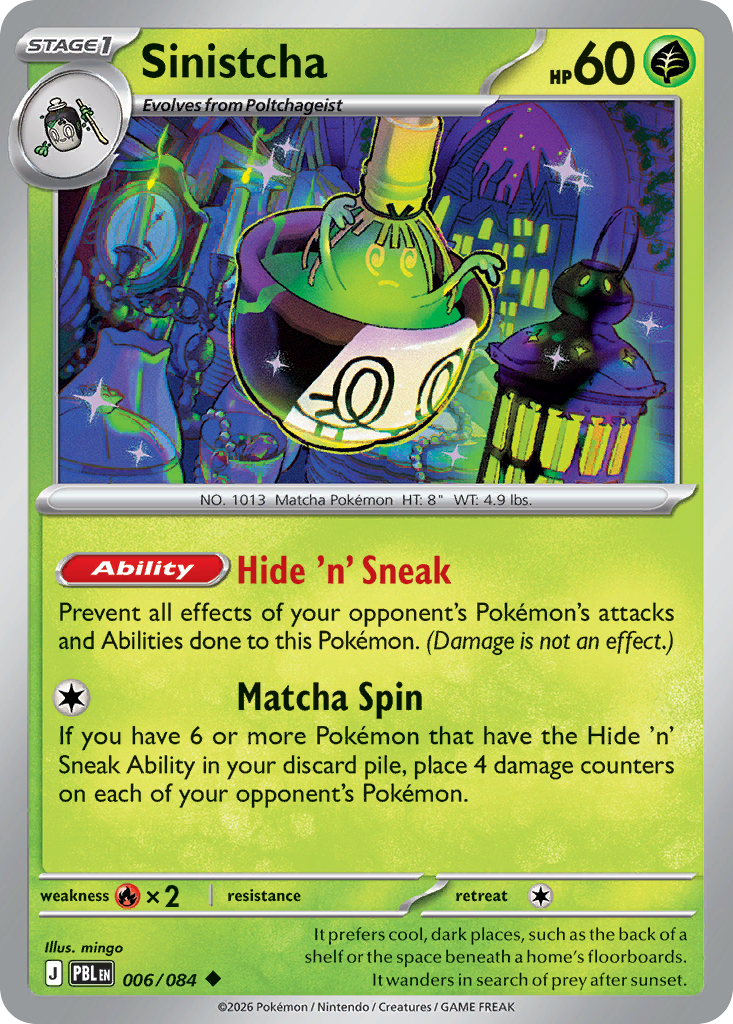 Sinistcha — Pitch Black card #6 full image