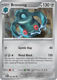Bronzong — Pitch Black #64