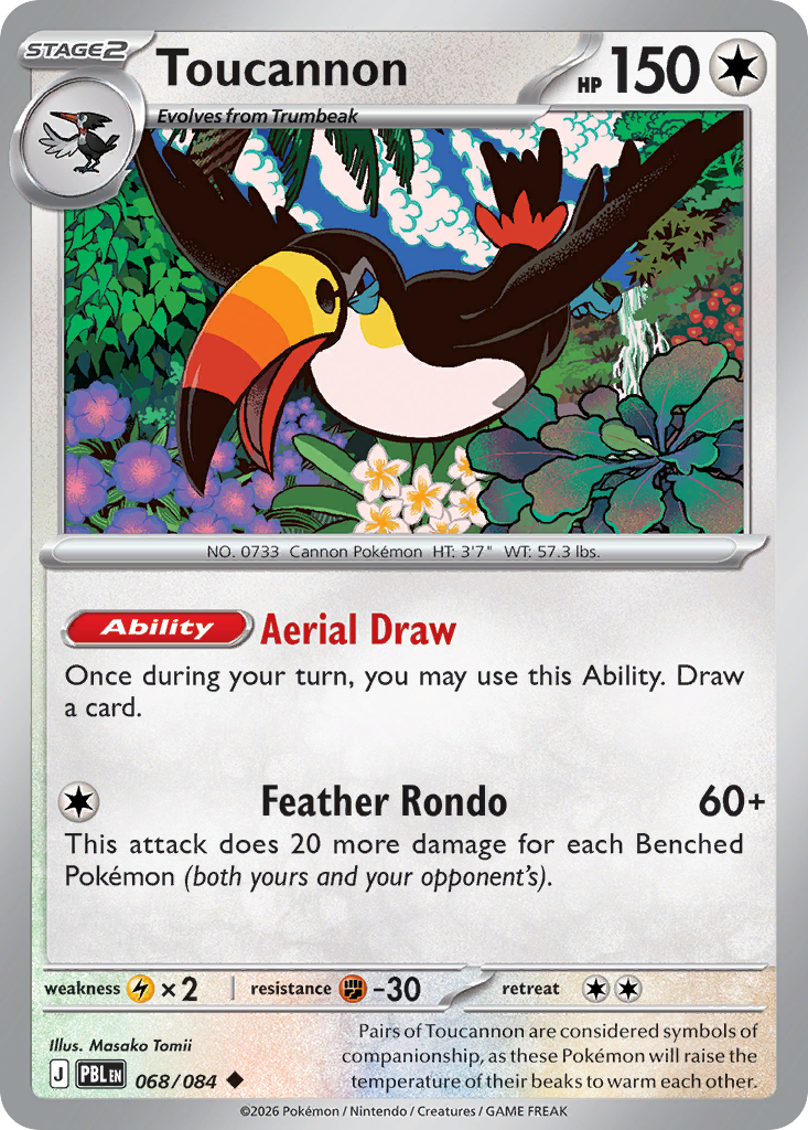 Toucannon — Pitch Black card #68 full image
