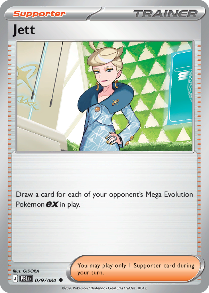 Jett — Pitch Black card #79 full image