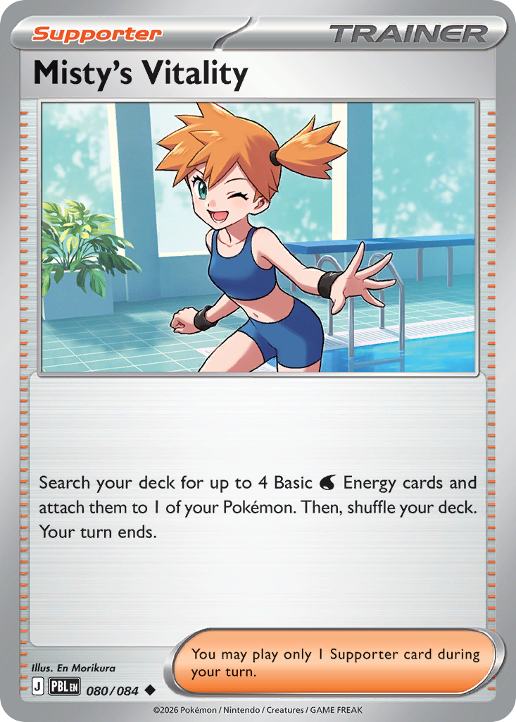 Misty's Vitality — Pitch Black card #80 full image