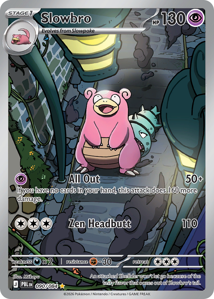 Slowbro — Pitch Black card #90 full image
