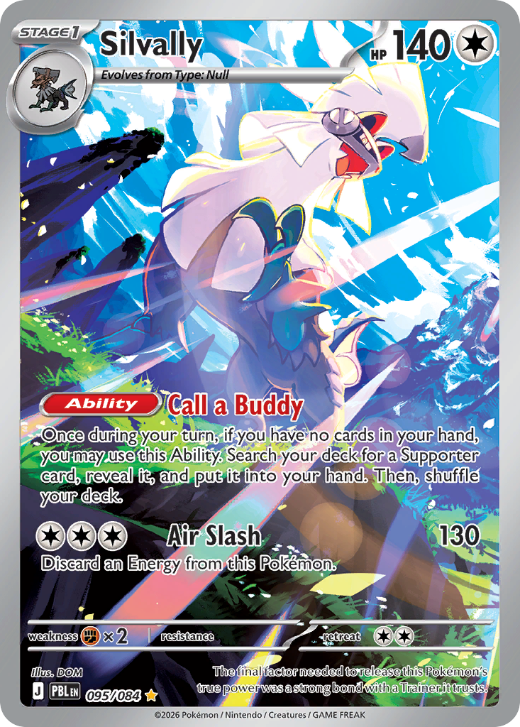 Silvally — Pitch Black card #95 full image