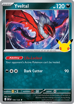 Yveltal — 30th Celebration #100