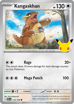Kangaskhan — 30th Celebration #114