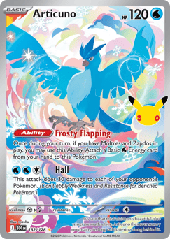 Articuno — 30th Celebration #132