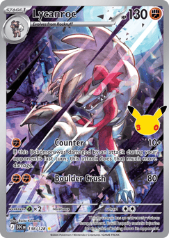 Lycanroc — 30th Celebration #138