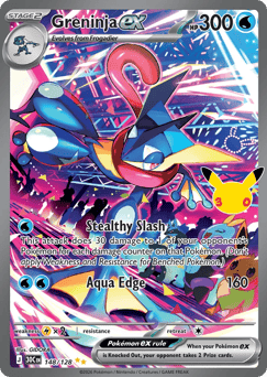 Greninja ex — 30th Celebration #148