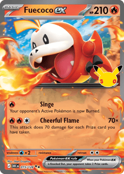 Fuecoco ex — 30th Celebration #15