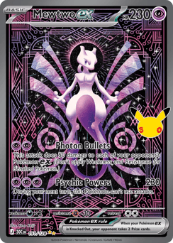 Mewtwo ex — 30th Celebration #151
