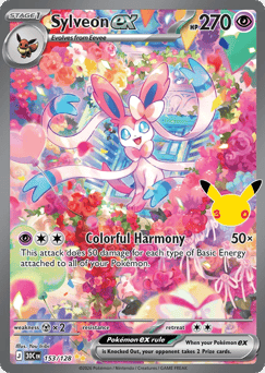 Sylveon ex — 30th Celebration #153