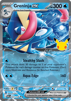 Greninja ex — 30th Celebration #21