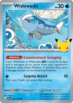 Wishiwashi — 30th Celebration #22