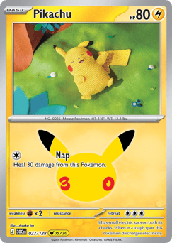 Pikachu — 30th Celebration #27