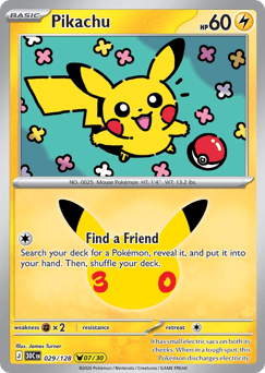 Pikachu — 30th Celebration #29