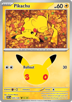 Pikachu — 30th Celebration #35