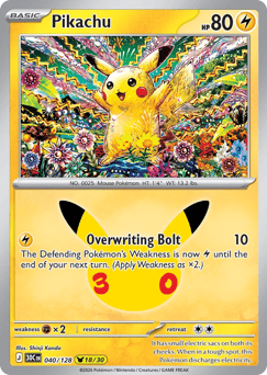 Pikachu — 30th Celebration #40