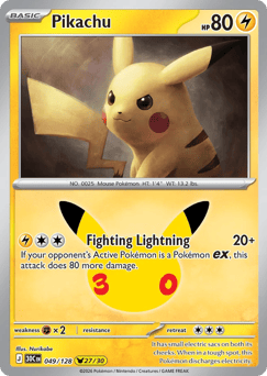 Pikachu — 30th Celebration #49