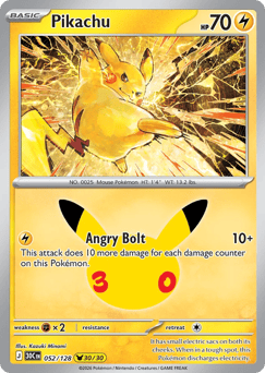 Pikachu — 30th Celebration #52