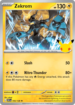 Zekrom — 30th Celebration #56