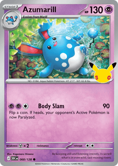 Azumarill — 30th Celebration #68