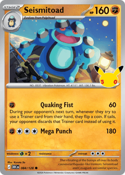 Seismitoad — 30th Celebration #84