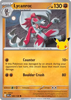 Lycanroc — 30th Celebration #85