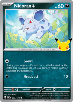 Nidoran ♀ — 30th Celebration #87
